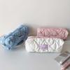 Stationery Organizer Large Pen Bag Cream Candy Color Pencil Case Creative Cosmetic Bag  Girls/Boys