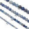 Blue Aventurine Stone Beads 15" Strand 4 6 8 10 12 MM Beads for Bracelets Jewelry Making Fashion Accessories