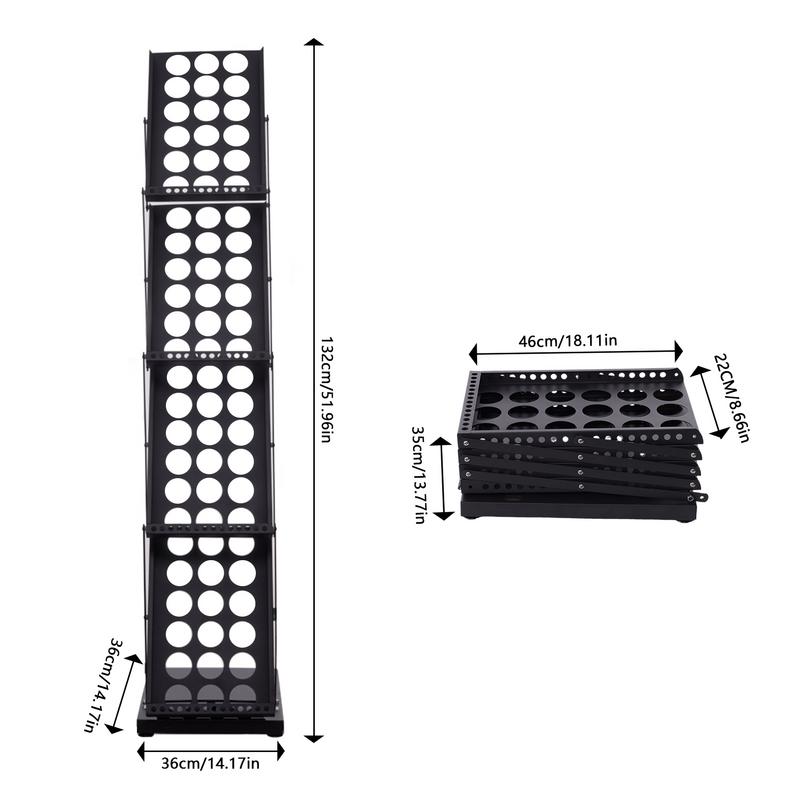 Стенд для брошюр Стенд для литературы Стенд для флаеров Складной держатель каталогов Напольный В комплекте сумка для переноски Портативный