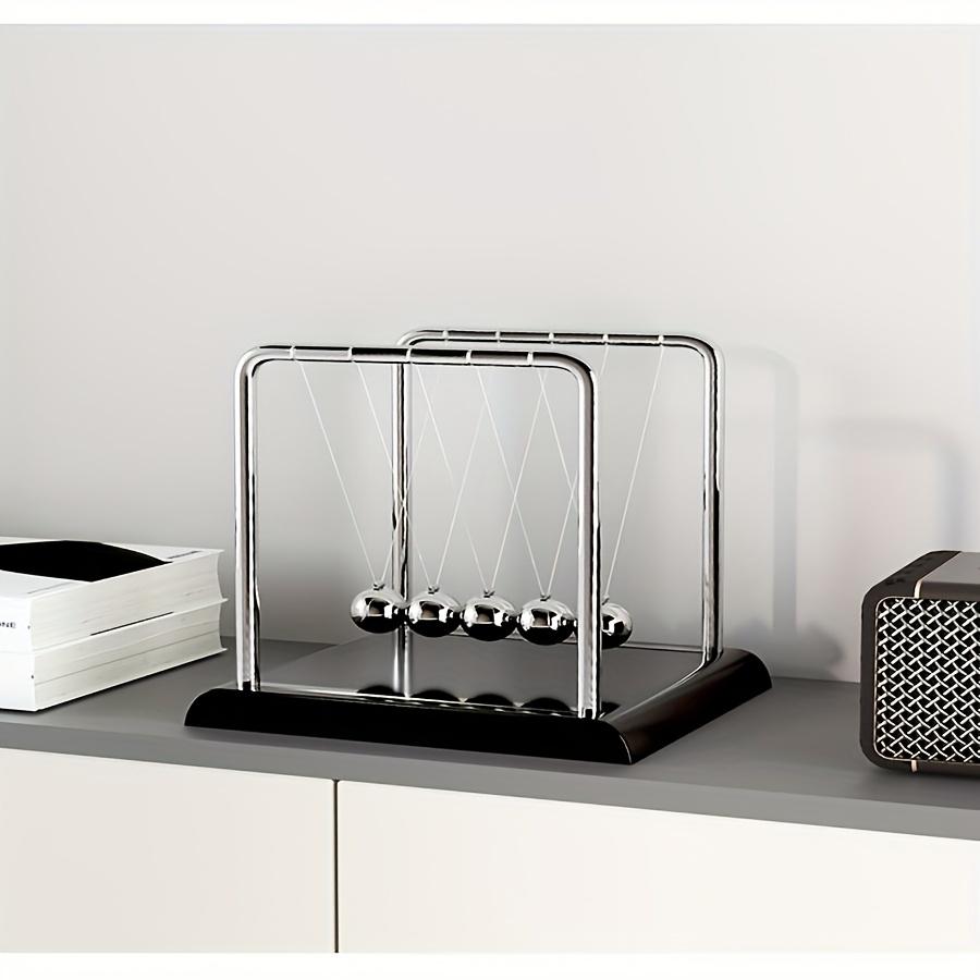 Балансировочный шар «Колыбель Ньютона» — украшение для офисного стола, украшение для демонстрации физических явлений, повседневный настольный аксессуар, незаряженная пластиковая конструкция