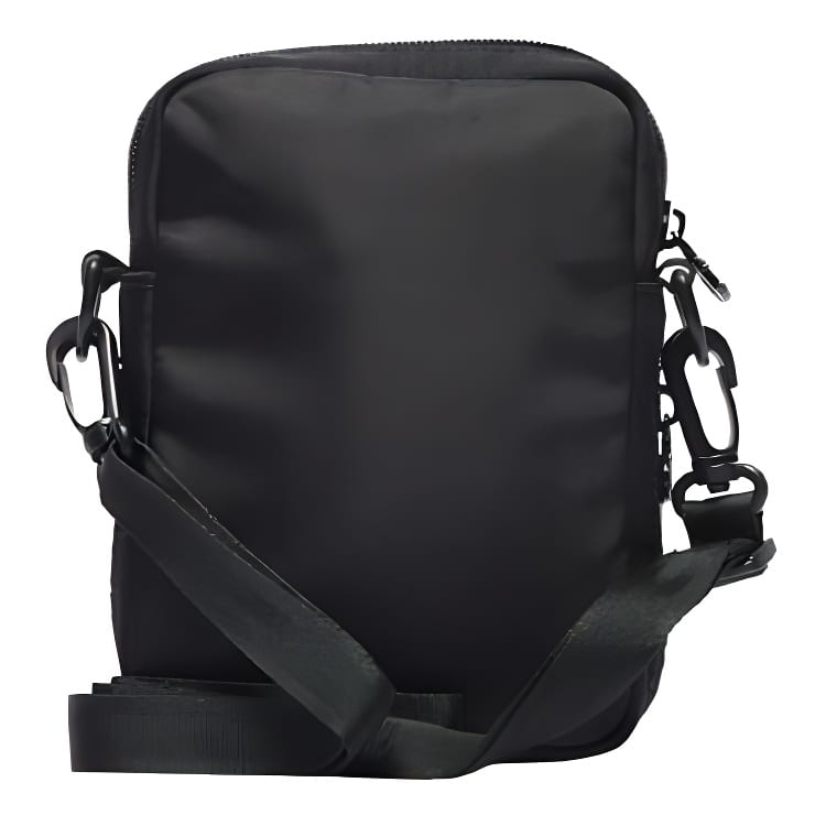 Champion Nylon Fabric Crossbody Bags Regular Unisex Black CH1099-019