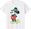 Disney Микки и Друзья Микки Маус Ледерхозен Портрет Модная Повседневная Футболка S-4XL Четыре Сезона