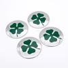 4 x Alfa Romeo Four Clover 56 мм, наклейки на крышку ступицы колеса автомобиля Cetner