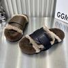 Fur Women Cooton Slippers Walking Shoes Short Plush Designer Woman's Boots 2025 Autumn Casual New Cozy Chaussure Femme