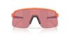 Oakley Sunglasses Frame Color Matte Trans Lens Prizm Dark 134mm 0OO9496, (Front) Ginger, Color Golf,