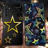 Модный цветной чехол со звездами из мягкого ТПУ для Realme 10 11 8i 9i 9 Pro Plus GT2 C3 6 7 8 Pro C21 C11 C25 C35 Pro 5G, противоударный чехол для телефона