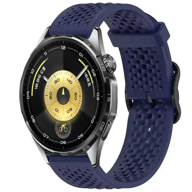 Силиконовый ремешок 20 мм 22 мм для Huawei Watch 5 GT6-5-3 Pro 46 мм Спортивный браслет Ремешок Huawei Watch 4 3 Pro GT6-5-4-3 46 мм
