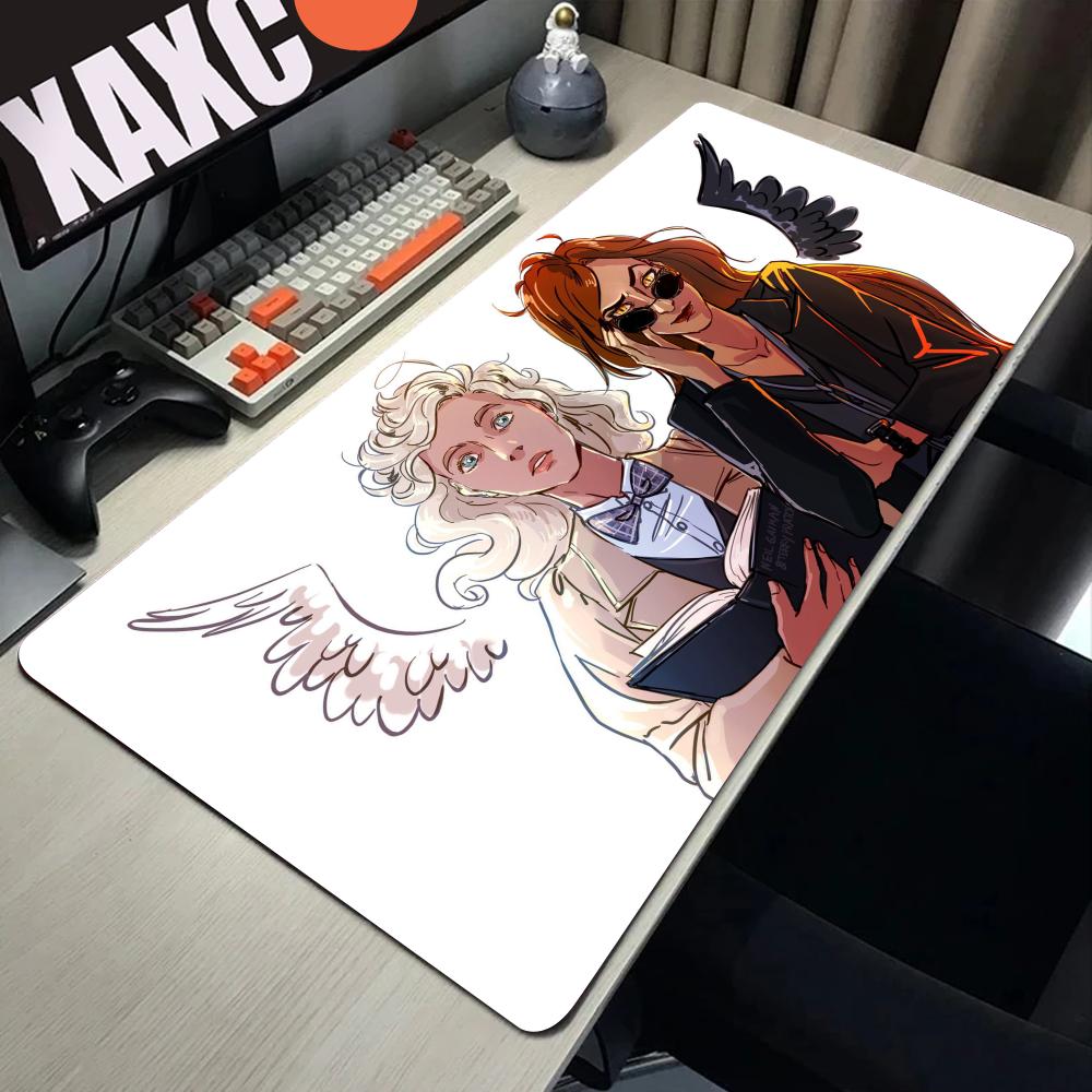 Mouse Omens Pad Good Cartoon Lockedge TV Large Gaming Pad Computer Gamer Keyboard Mat Desk Mousepad PC Desk Pad