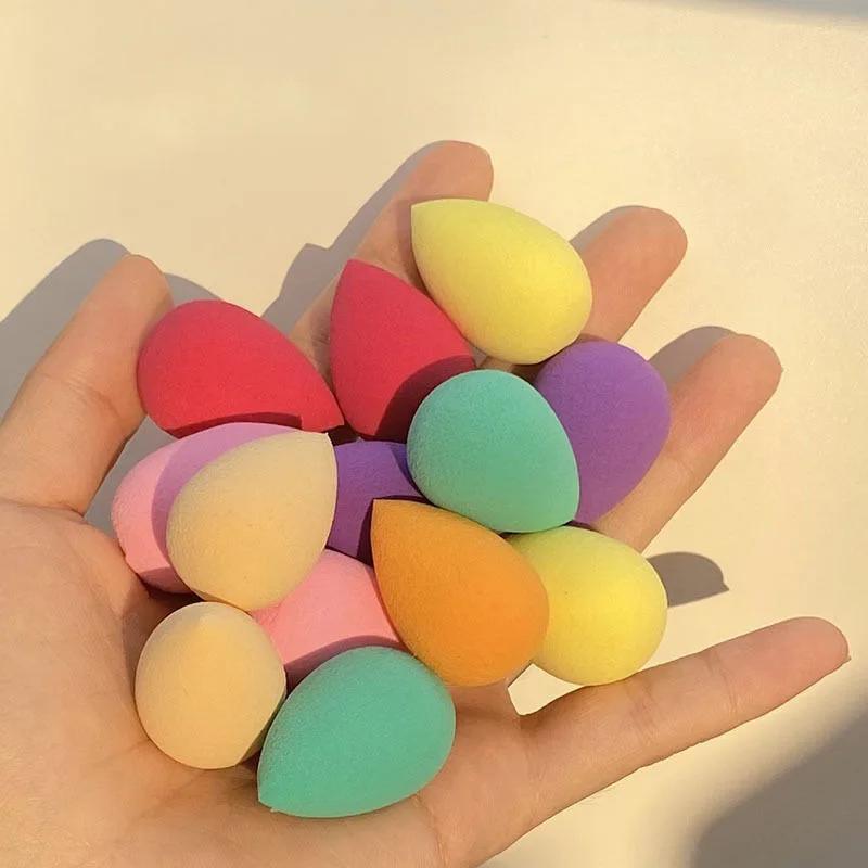 1/5/10Pcs Foundation Makeup Sponge Set Cosmetic Puff Cream Concealer Powder Dry and Wet Make Up Blender Women Make Up Accessories