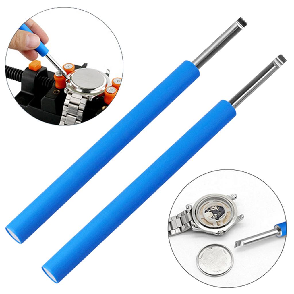 Watch Battery Replacement Kit Watch Repair Prying Tool Watch Case Opener Watch Back Remover Holder Pack of 2