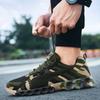 Couple's Camouflage Sneakers Female Vulcanized Shoes Anti-slip Rubber Sole Womens Shoes Man Training Outdoor Sneakers Zapatos