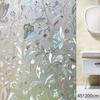Home Decor 45cmx200cm Resuable Pvc Window Sticker Glass Film Privacy Self Adhesive Bathroom