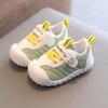 Baby Walking Shoes Toes Capped Non-slip Toddler Kids Flat Shoes Non-slip 2025 New Fashion Boys Girls Sneakers Size 15-25 Comfort