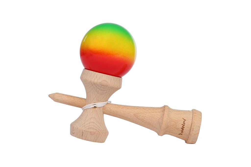 DAMAKEN Street Stylish and Pattern for a Stylish Improve Your Chances of Success with Freestyle Wooden Toy Makes a Great Striped Model and Kendama