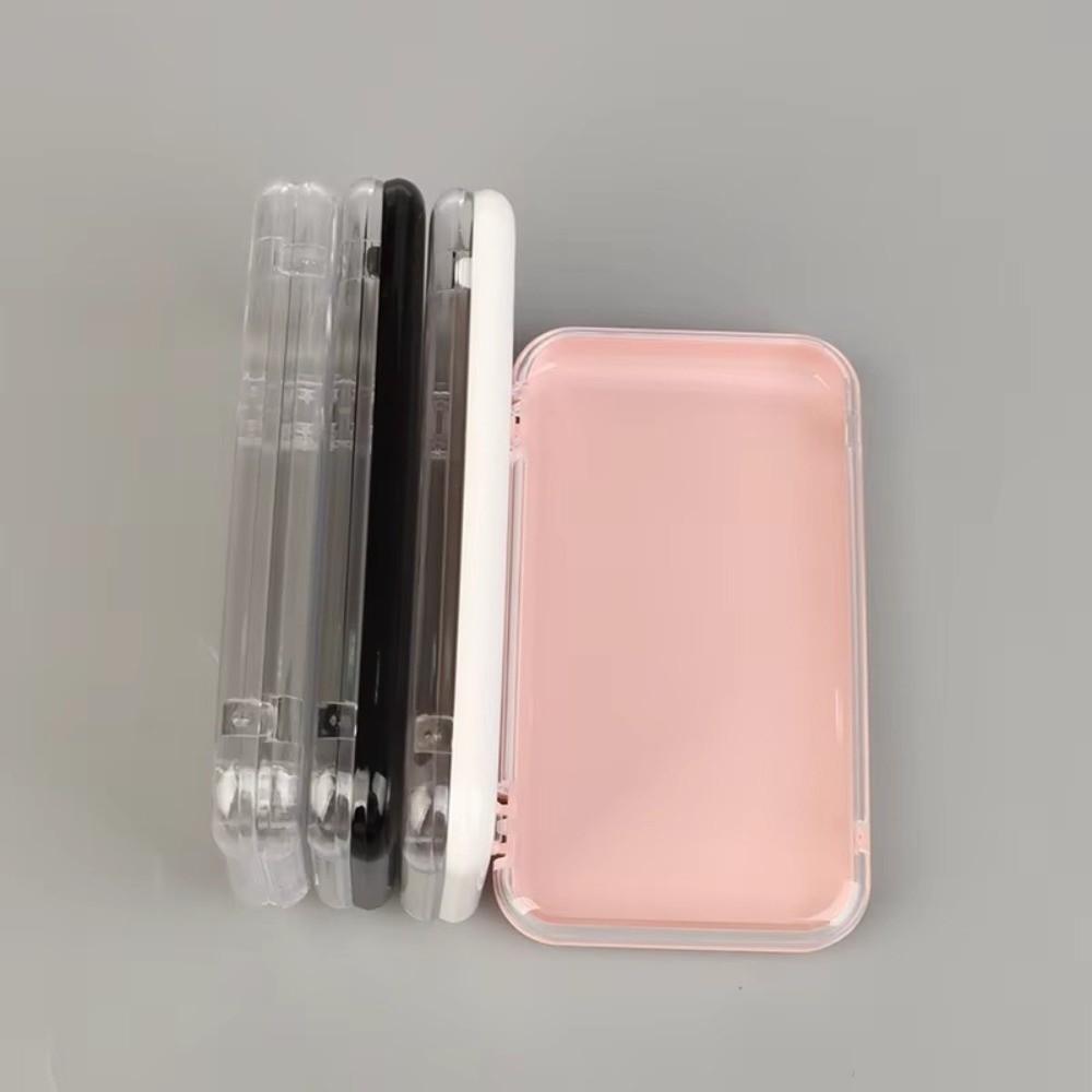 Plastic Nail Storage Case Rectangle Packaging Box Clear Jewelry Box For False Nails Display