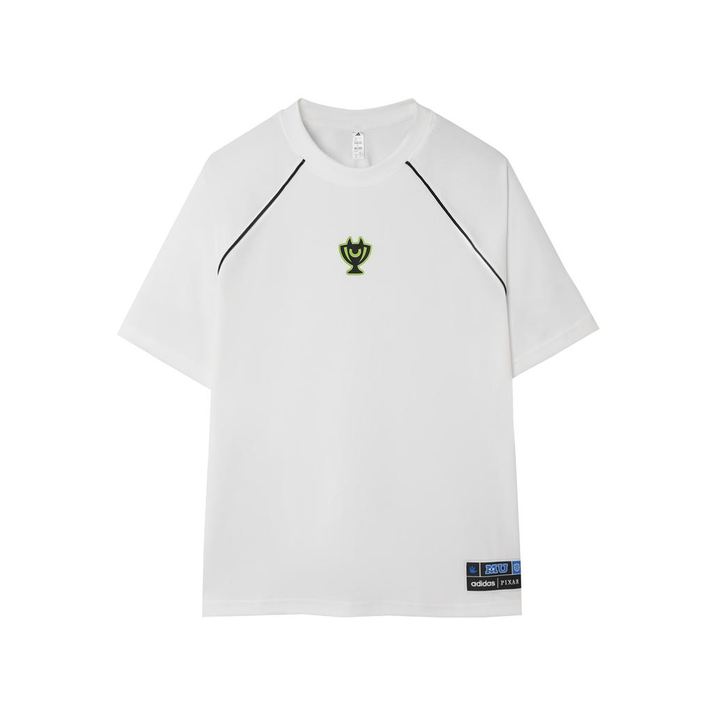 adidas Модная удобная универсальная футболка с коротким рукавом и круглым вырезом, унисекс, топы KG8944