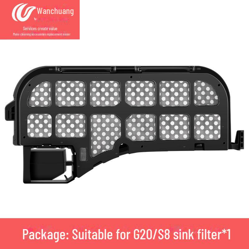 Аксессуары для подметальных машин Roborock S8+/S8 Pro Ultra/G20: Чистящая жидкость, тряпка, боковая щетка, фильтр, комплект пылесборников