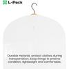 Kids Garment Bag, 30inch x 18inch White Breathable Clothes Cover for Baby Toddler and Child Garment Bag for Kids suit, Kids Garment Bags For Travel