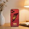 Чехол для телефона Flash M-McQueen Красный-95 Тачки Для iPhone 17,16,15,14,13,12,11 Plus,Pro Max,XS,Мягкий Силиконовый Черный Чехол
