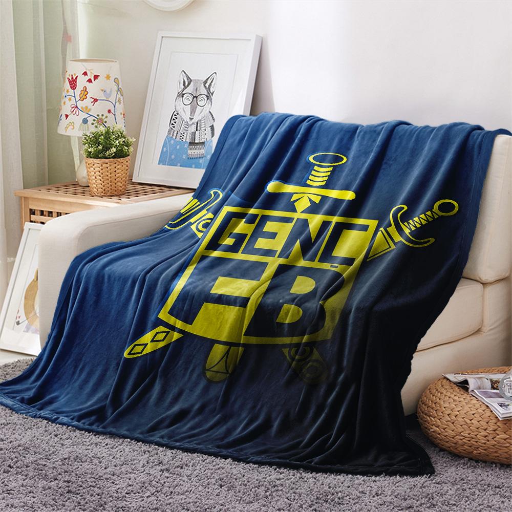 Fenerbahçe Youth Print Flannel Blanket, High quality Comfortable for All Seasons, Home Decor, Warmth and Comfort