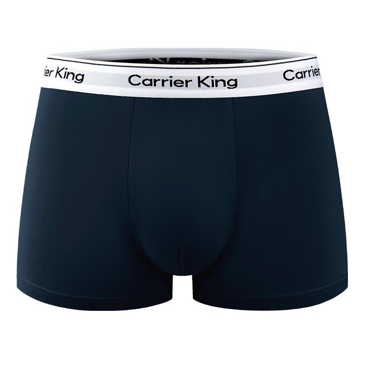 Мужские боксеры Carrier King из чистого хлопка - Европейские и американские размеры, Дизайн "четыре угла"
