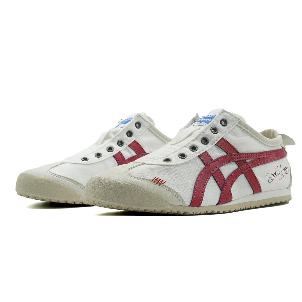 ONITSUKA TIGER MEXICO 66 Слипоны Любимая Амортизация Устойчивость к Скольжению Износостойкость Низкие Повседневная Обувь Унисекс D3K0N-0143(Команда430-)