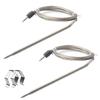 Для термощупов ThermoPro Pin Temperature Probes TP16 TP07 Инструменты С зажимом Аксессуары BBQ Выпечка Готовка Обед Измерение