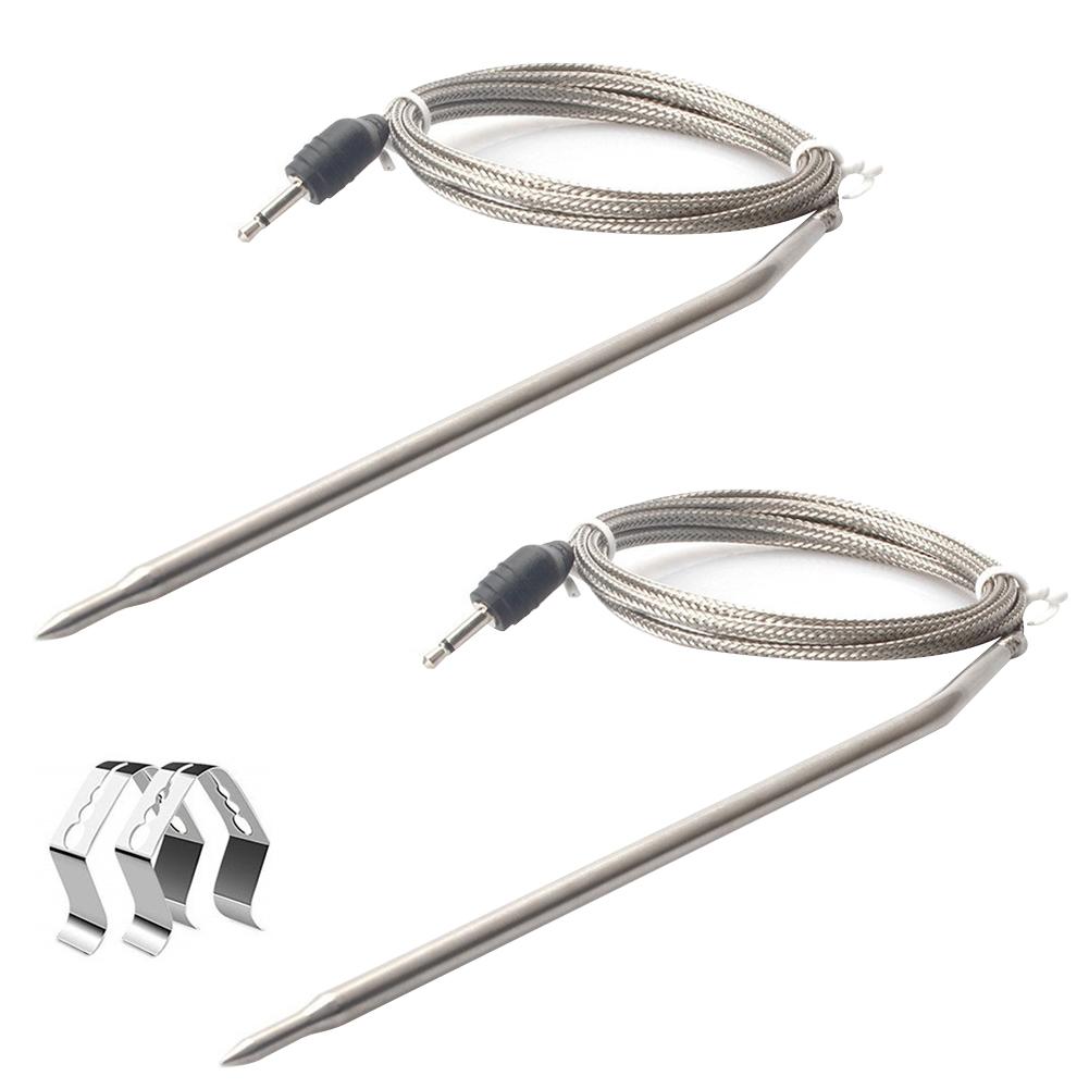 Для термощупов ThermoPro Pin Temperature Probes TP16 TP07 Инструменты С зажимом Аксессуары BBQ Выпечка Готовка Обед Измерение
