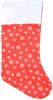 Christmas Stocking for Gifts Snowflakes Santa Claus