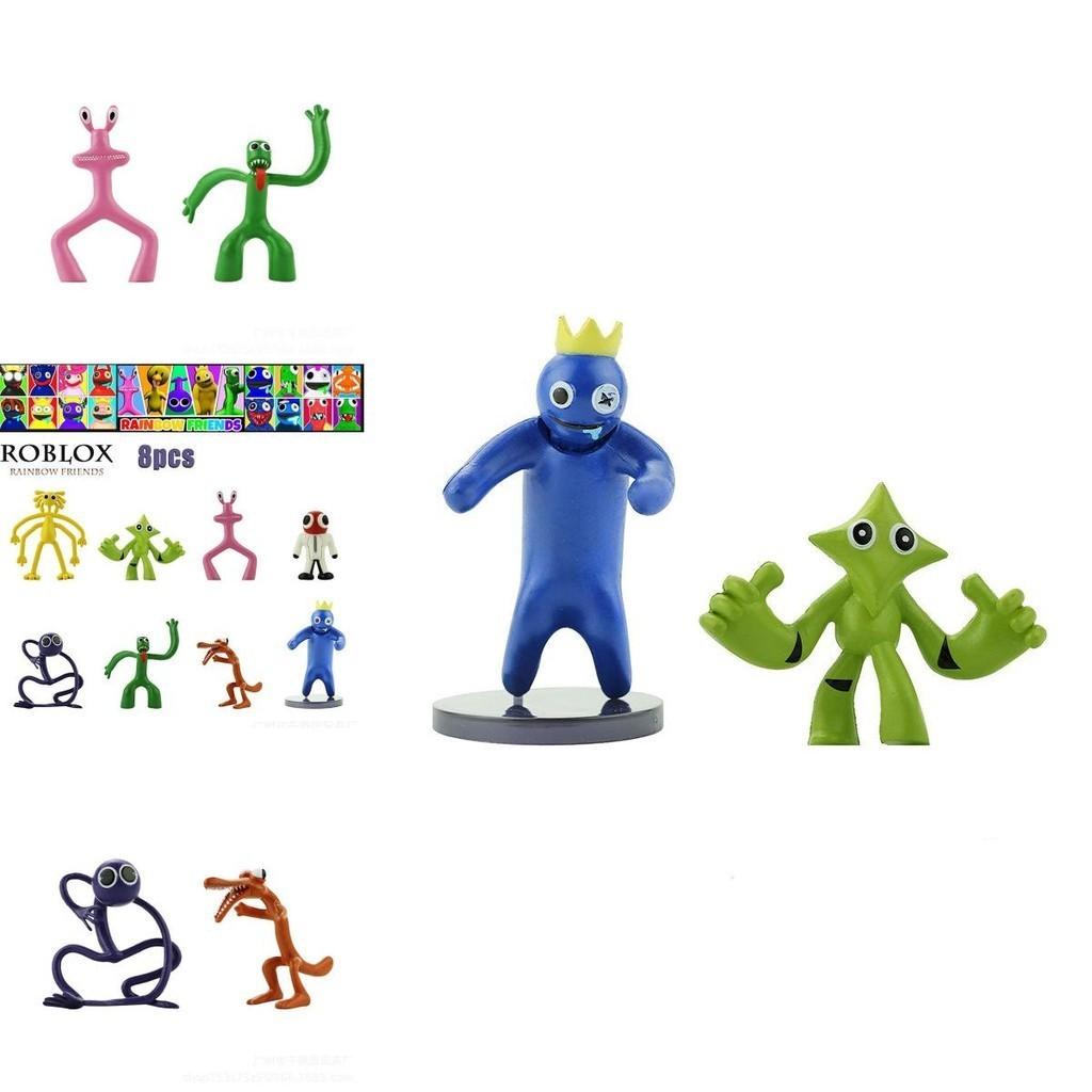 Высококачественные ПВХ Фигурки Roblox 8шт Набор Игрушек Rainbow Friends Для Детей