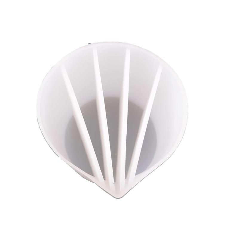 1 шт. Эпоксидная силиконовая чашка для смешивания цветов, тонирующая чашка для дозирования, инструмент для литья для DIY-поделок, силиконовая чашка для цвета, силиконовая чашка с отделениями