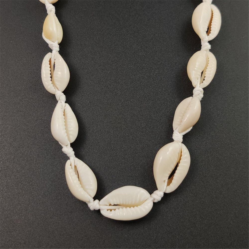 Женские украшения Bohemia Choker Fashion Natural Boho Braided Handmade Cowrie Shell Shell