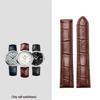18mm 19mm 20mm 21mm Genuine Leather Watch Strap For Omega Watch Speed Seamaster Deployant Clasp Black Brown Watchband Bracelet