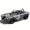 1:22 Shelby Cobra RWB 993 Miniature Toys Alloy Diecast Model Car Doors Opened Sound Light Pull Back Sportscar Exquisite Ornament
