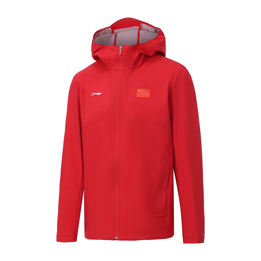 Li Ning Водонепроницаемая, ветрозащитная, дышащая и быстросохнущая, суперлегкая ветровка, унисекс AFDW303-1