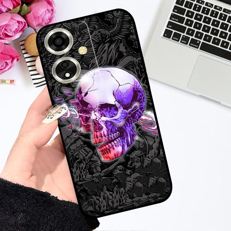 Чехол для OPPO A79 5G Чехол для OPPO A79 Чехол Funda Coque Цветочный Рисунок Мультяшный Силиконовый Мягкий ТПУ Бампер для Телефона Для OPPO A79 5G Чехлы
