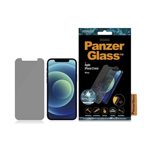 Szkło Hartowane Panzerglass Standard Super+ Antybakteryjne Prywatyzujące Na Iphone 12 Mini