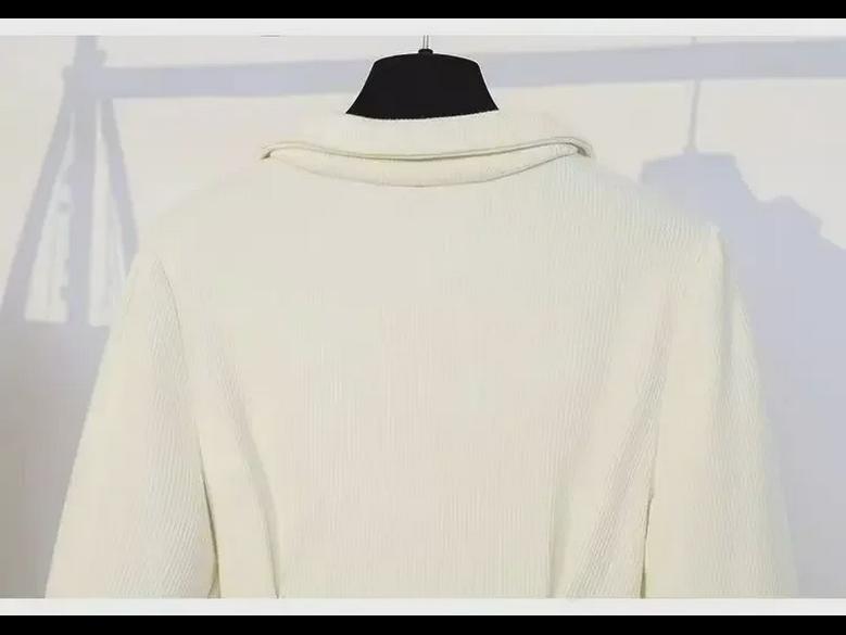 Женское платье-свитер на молнии в корейском стиле больших размеров - плотный бархат, однотонный, повседневная длинная юбка на осень/зиму