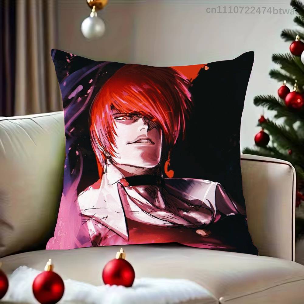 KKOF Iori Yagami Pillowcases Cute Funny Pillow Case For Wedding Party Home Decor Comfy Pillow Cove