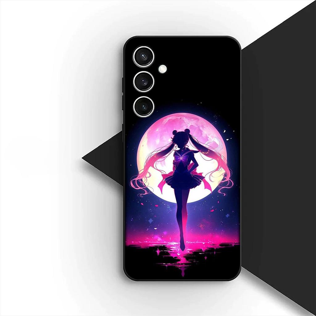 Girl S-Sailors-Cartoon Moon Cover for Samsung Galaxy A36 A55 A26 A05 A06 A14 A50 A51 A53 A54 A12 A13 A23 A35 Coque Phone Case