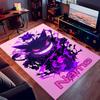Custom personalization Pokémon Gengar Print Area Rug - Soft, Washable Non-Slip Indoor Mat,Living Room,Home&Office Decorative Rug