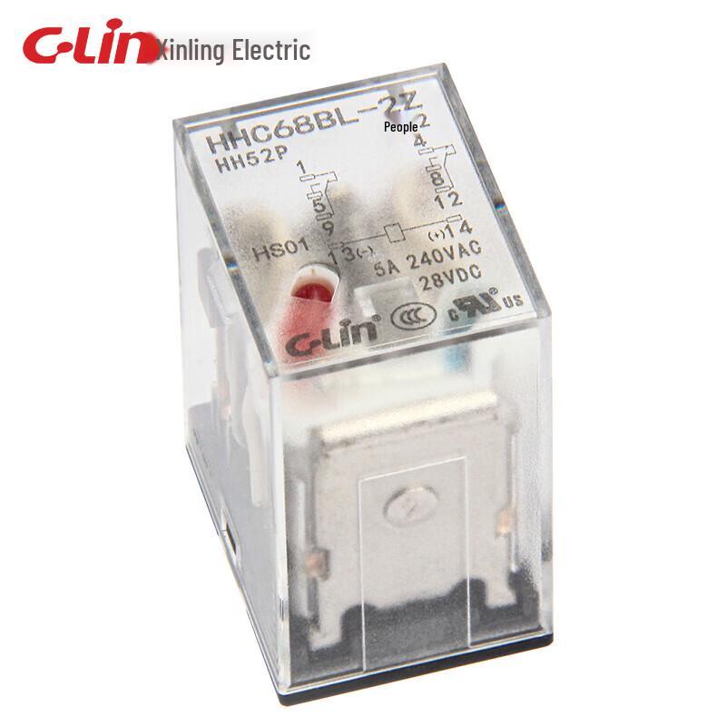 C-Lin HHC68BL-2Z Electromagnetic Intermediate Relay