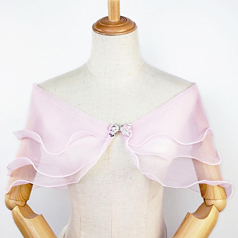 1 шт. однотонная шаль из лесной системы, модное свадебное платье, универсальный бант, пуговицы, тонкий стиль, одно плечо