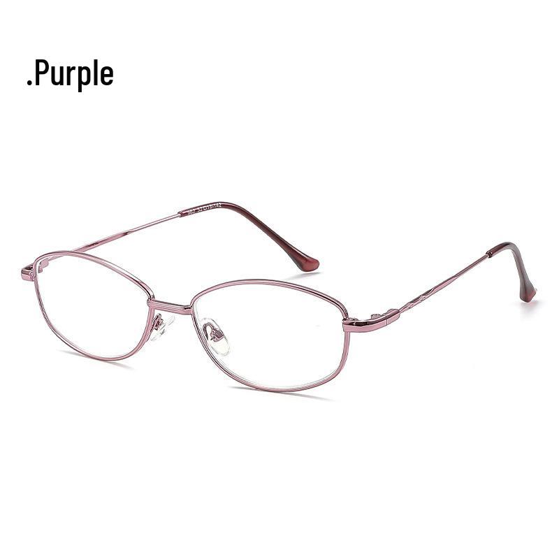 2025 Женские HD Металлические Модные Очки для Чтения с Защитой от Синего Света