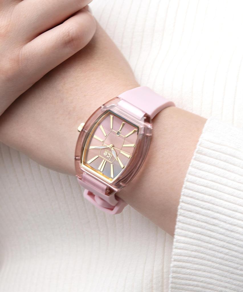 Ice Watch Женские ICE Boliday Мягкий розовый Маленькие часы с 3 стрелками и индикатором даты 35,0 мм 025180