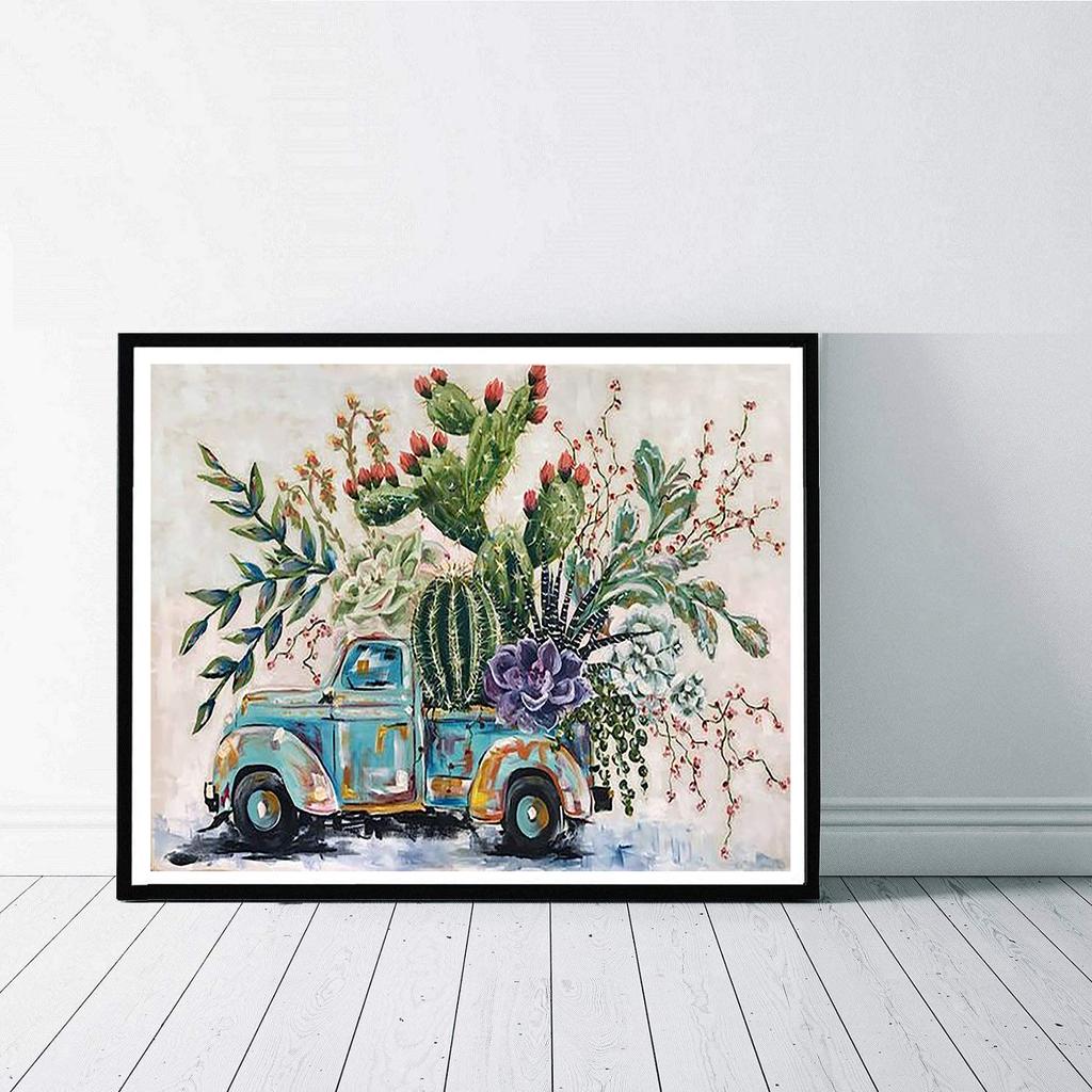 5D DIY Алмазная картина Странный пикап Алмазная вышивка Роза Полный круглый квадратный дрель Домашнее украшение