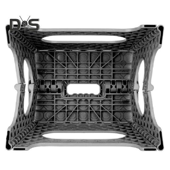 Пластиковый складной табурет-стремянка, портативный, легкий, удерживающий 300 фунтов, прочный, для кемпинга, охоты, пикника, рыбалки, мини-складное сиденье стула