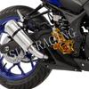 Регулируемые подножки SUKIRACING для Yamaha YZF R25 (2014-2022 гг.) MT-03/MT-25 (2015-2022) - Обработано на станке с ЧПУ (черный)
