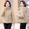 Women’s Short Detachable Hood Windproof Thicken Warm Winter Jacket