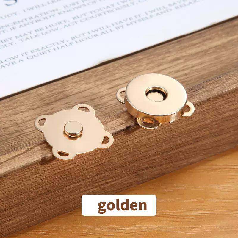 10 комплектов магнитных кнопок, металлических пришивных пуговиц в виде цветка сливы, застежек для кошельков, сумок, одежды, аксессуаров для самостоятельного изготовления